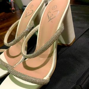 High heels from Windsor dress shop hardly worn!